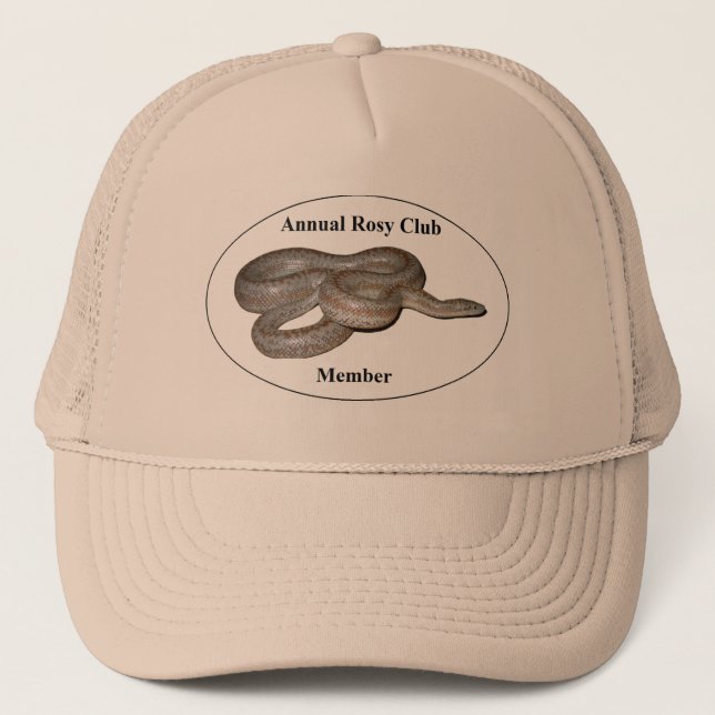 Gorra anual del Rosy Boa Club (Anverso)