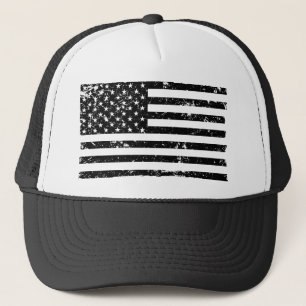 Gorra apenado del camionero de la bandera