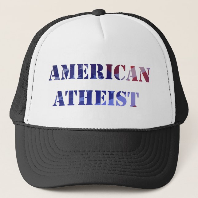 Gorra ateo americano del camionero (Anverso)