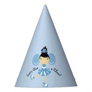 Gorra azul de la fiesta de cumpleaños de la