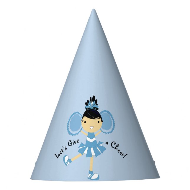Gorra azul de la fiesta de cumpleaños de la (Anverso)