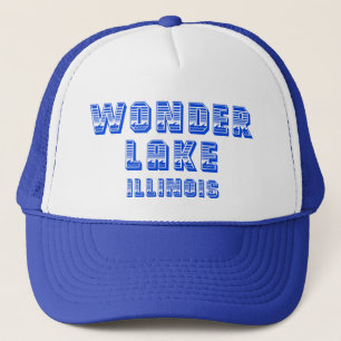 Gorra azul del camionero de la línea de flotació