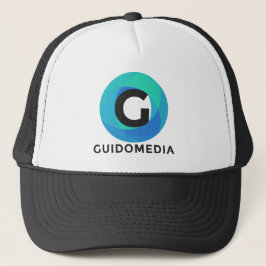 Gorra azul del camionero de los medios de Guido