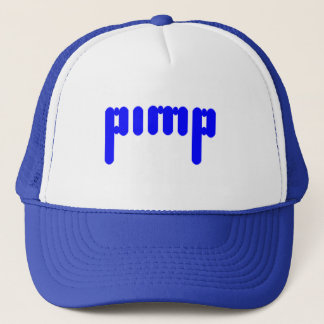 Gorra azul del chulo