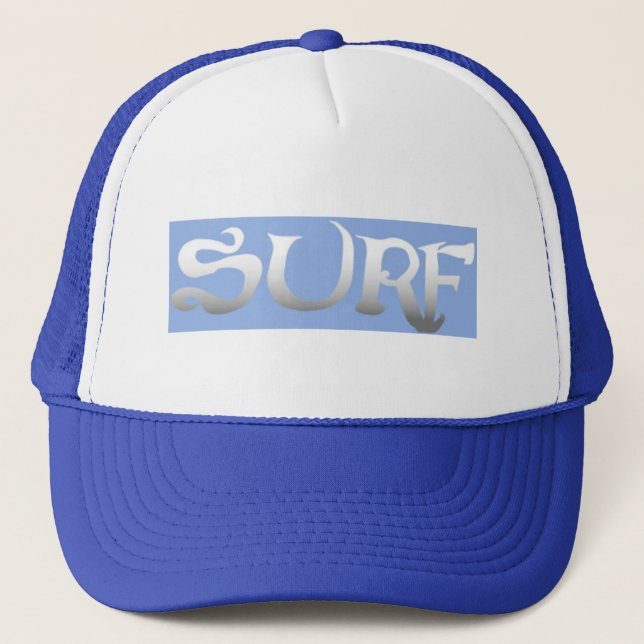 Gorra azul surf (Anverso)