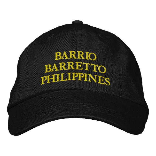 GORRA BARRIO BARRETTO PHILIPPINES (Anverso)