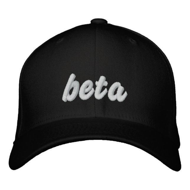 Gorra beta para blk (Anverso)