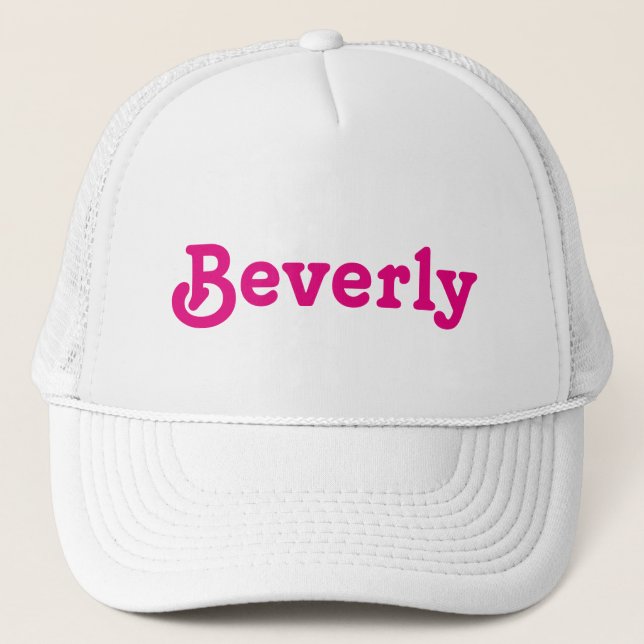 Gorra Beverly (Anverso)