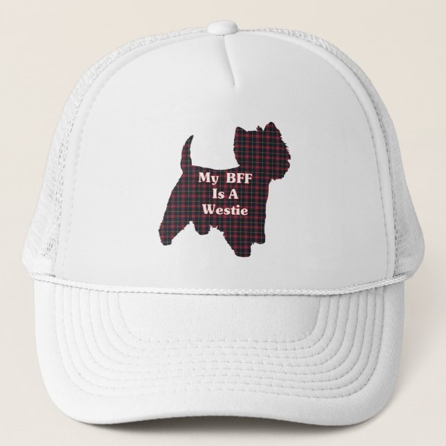 Gorra BFF de West Highland White Terrier (Anverso)