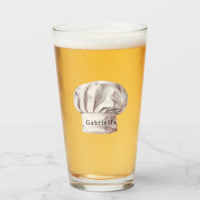 Gorra Blanca de Chef (Anverso (lleno))