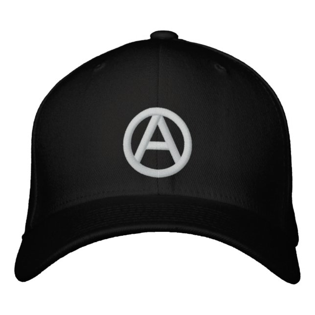 Gorra blanco apto de la anarquía del personalizado (Anverso)