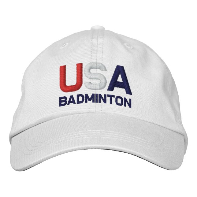 GORRA Blanco bordado en los Juegos Olímpicos de Ba (Anverso)