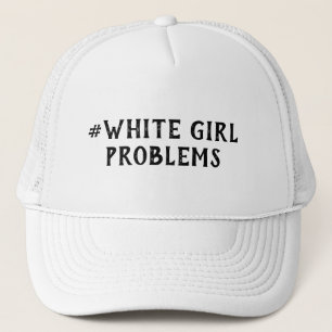 Gorra blanco del chica