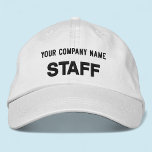 Gorra blanco del personal de ropa bordada alternat<br><div class="desc">Personalice fácilmente este gorra de ropa alternativa blanca bordado con su propio texto personalizado. También puede personalizar con su logotipo u otra imagen. Este estilo de tope chino es 100% algodón. Estilo unisexo ajustable para hombres y mujeres. Disponible en otros colores. No hay cantidad mínima de pedido ni cargo de...</div>