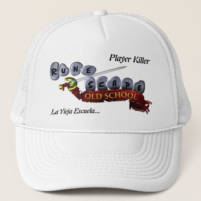 Gorra Blanco - hueso de fuga de jugadores óseos (Anverso)