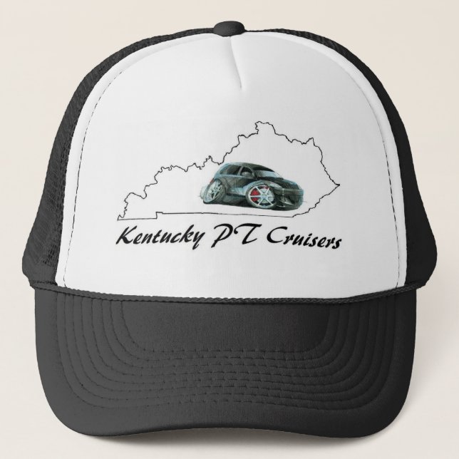 Gorra blanco y negro de los cruceros de KY (Anverso)