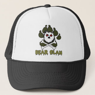 GORRA BLK/WHITE DEL CAMIONERO DEL CLAN DEL OSO