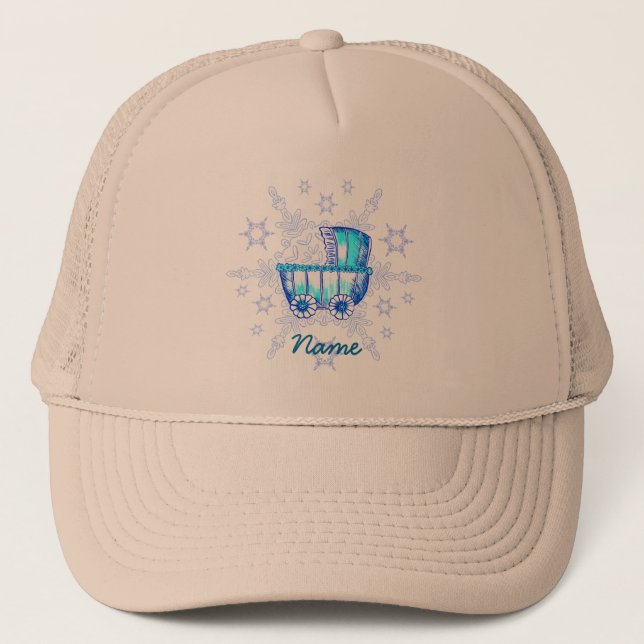 Gorra Blue Baby Snowflake (Anverso)