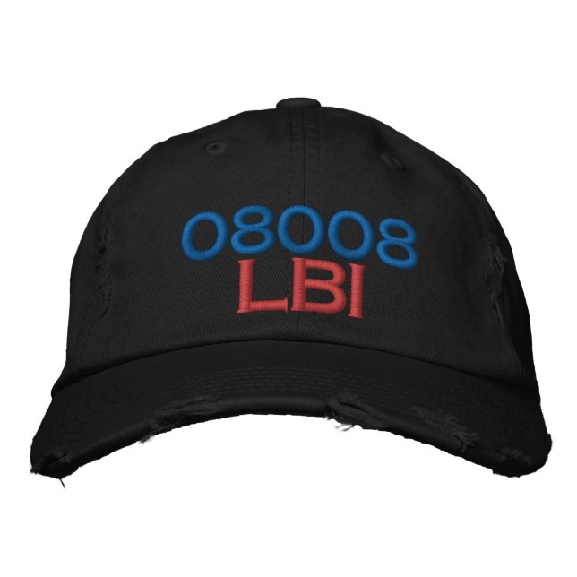 GORRA BORDADA 08008 LBI HAT (Anverso)