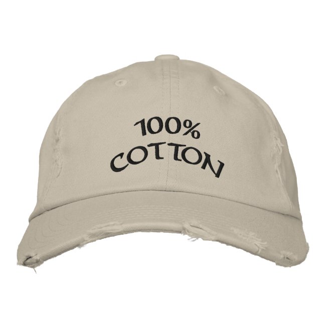 Gorra Bordada 100% algodón (Anverso)