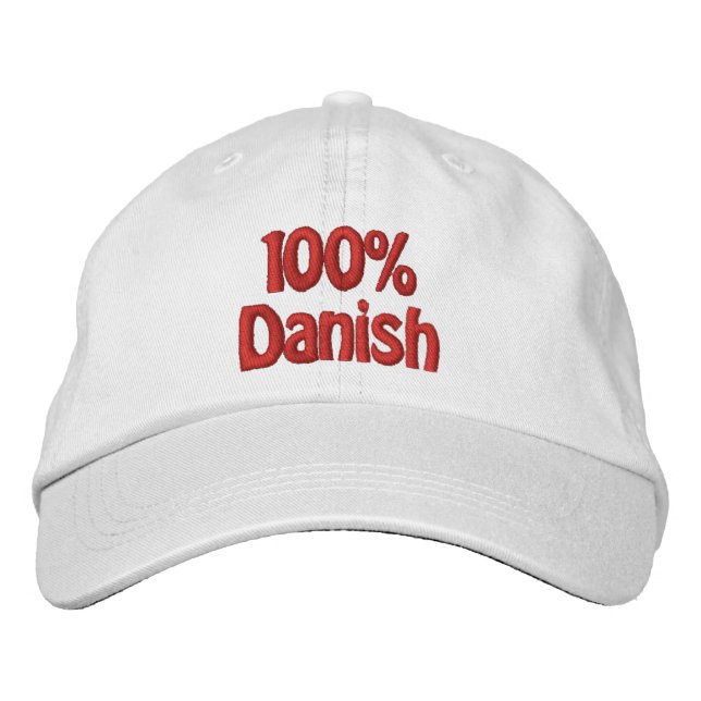 Gorra Bordada 100% danés (Anverso)