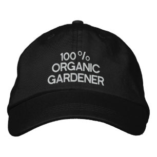 Gorra Bordada 100% Gardener orgánico