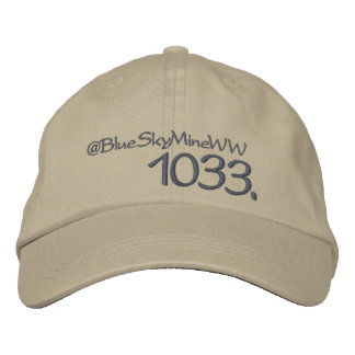 Gorra Bordada 1033. ¿Hasta dónde llegarás?