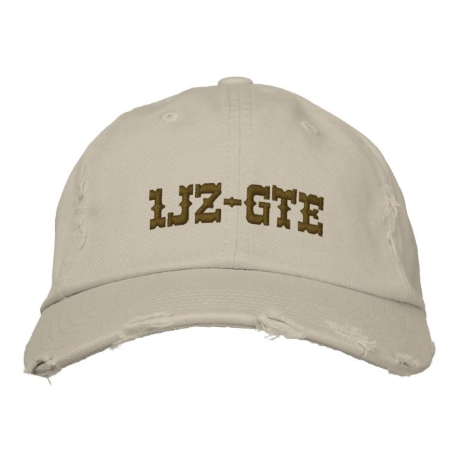 GORRA BORDADA 1 JZ-GTE (Anverso)