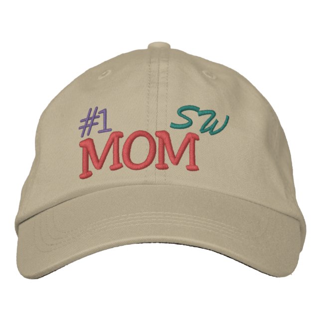 Gorra Bordada #1 Mamá... ; ) (Anverso)