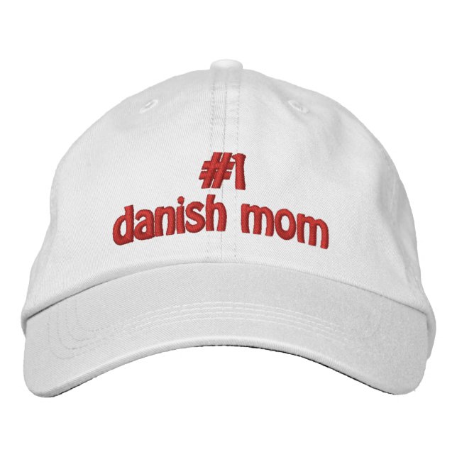 Gorra Bordada #1 Mamá danesa (Anverso)