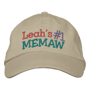 Gorra Bordada #1 Memaw... ; )