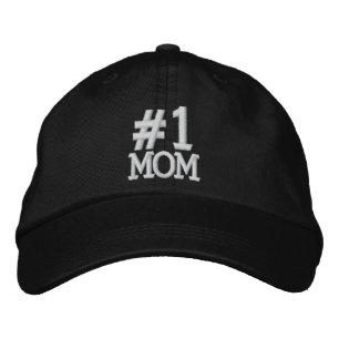 Gorra Bordada #1 Número Uno MoM Embrodado Cap