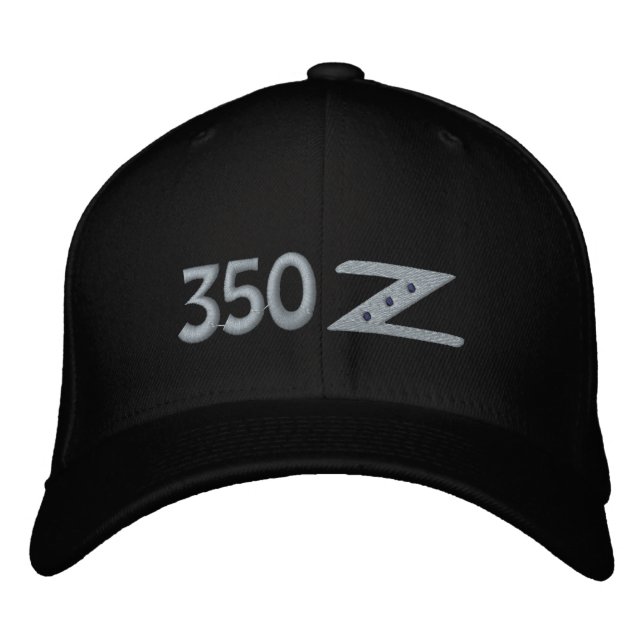 Gorra Bordada 350Z Con Números (Anverso)