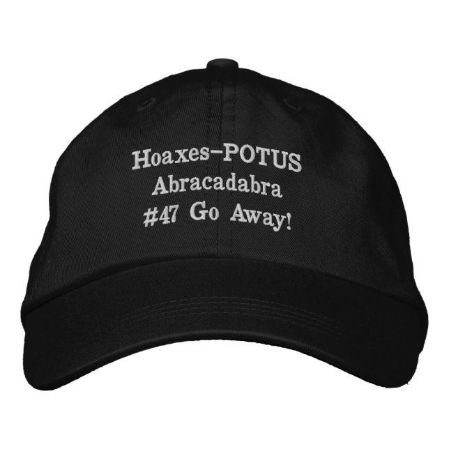 Gorra Bordada #47 Política (Anverso)