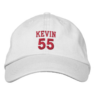 Gorra Bordada 55 Nombramiento personalizado de cumpleaños Bordad