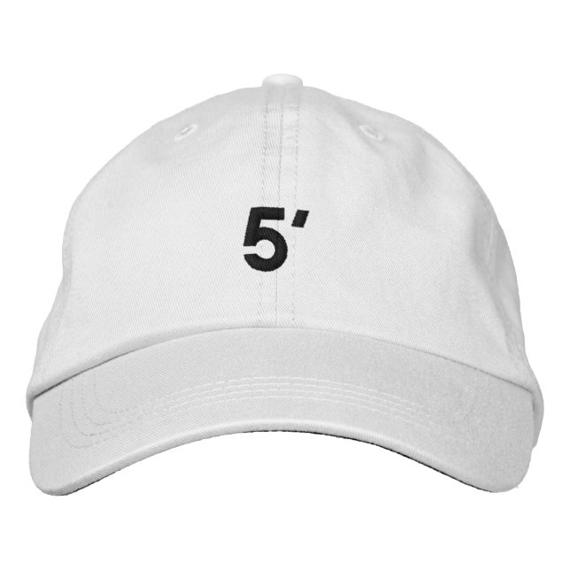 Gorra Bordada 5 cápsula de cierre (Anverso)