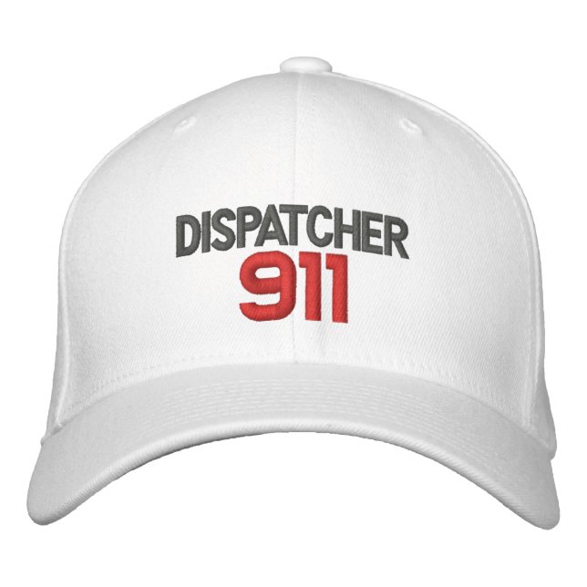 Gorra Bordada 911, Dispatcher (Anverso)