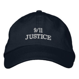GORRA BORDADA 9/11 JUSTICIA