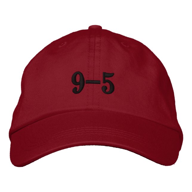 GORRA BORDADA 9-5 (Anverso)