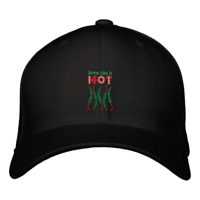 Gorra Bordada A algunos les gustan los pimientos calientes embru (Anverso)