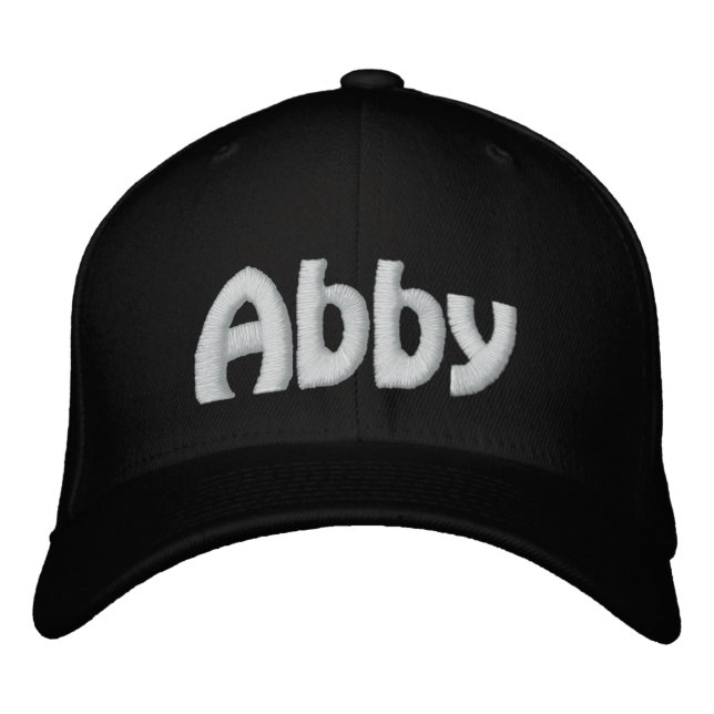 Gorra Bordada Abby (Anverso)