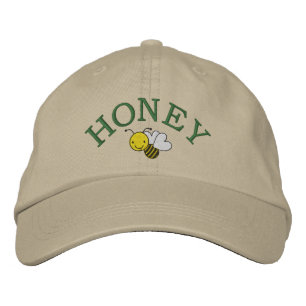 Gorra Bordada Abeja de la miel - Abeja de la reina - Salva la ab