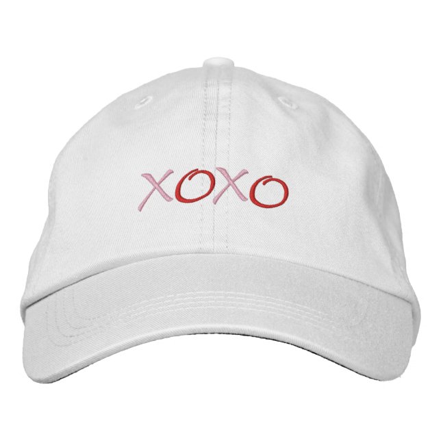Gorra Bordada Abrazos y besos (Anverso)