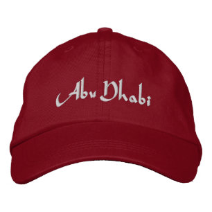 Gorra Bordada Abu Dhabi