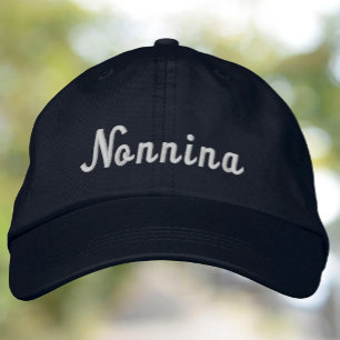 Gorra Bordada Abuela italiana Nonnina