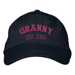 Gorra Bordada Abuela Regalo Personalizado Texto Personalizado
