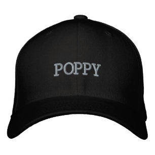 Gorra Bordada Abuelo de amapola