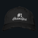 Gorra Bordada Abuelo número 1<br><div class="desc">Número 1 Gorra Embrodada del abuelo</div>