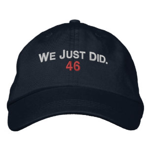Gorra Bordada Acabamos De Ganar El Presidente #46 Joe Biden
