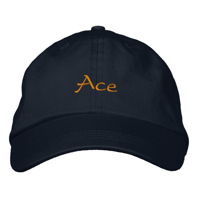 Gorra Bordada Ace (Anverso)